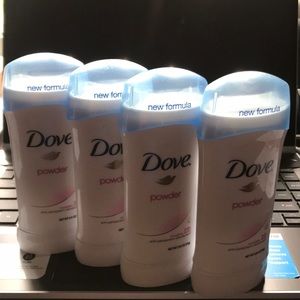 Lot 4 Dove new formula powder